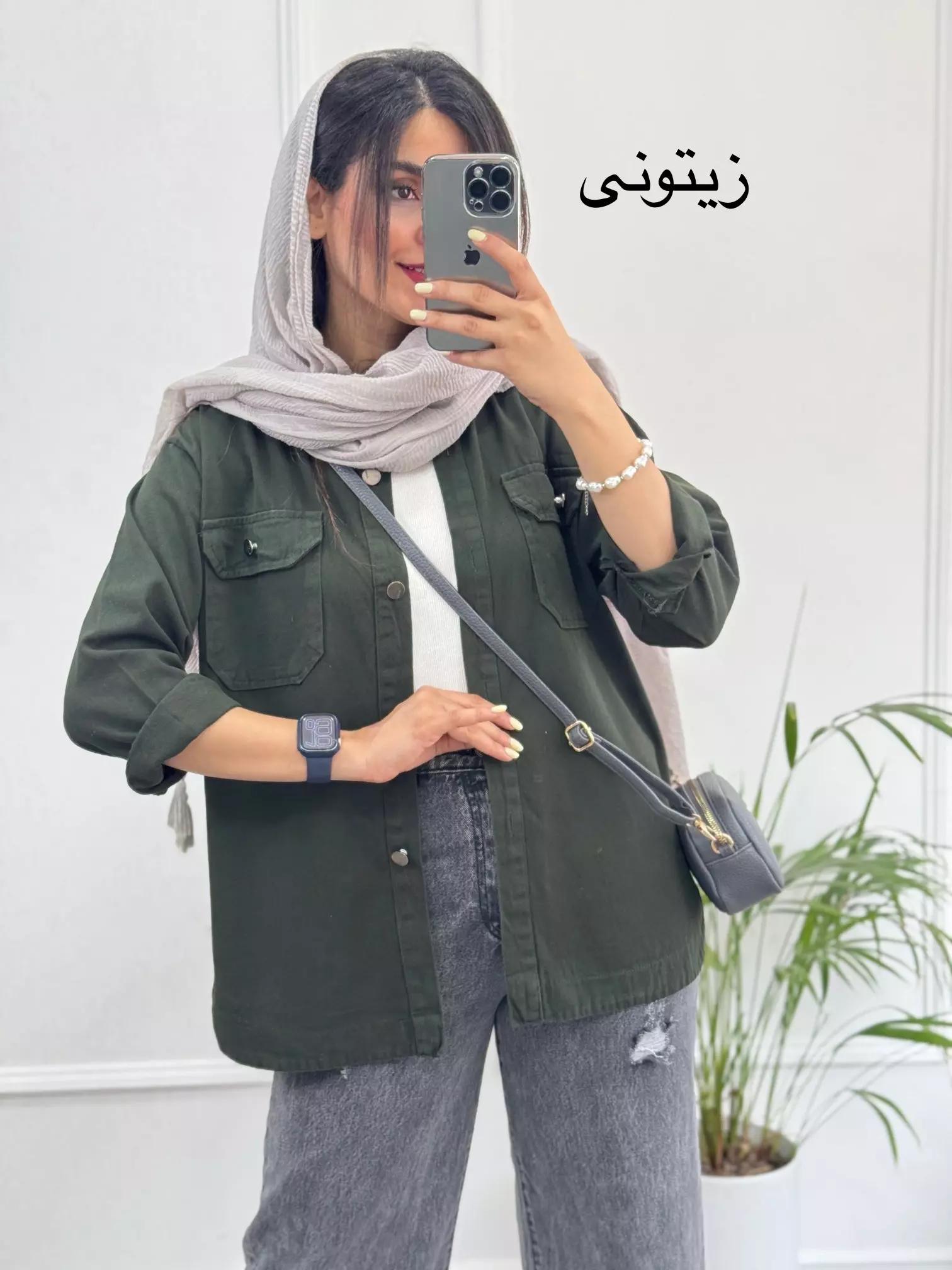 مانتو کتان سوگند
